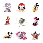 Детская акриловая заколка на лацкан, с мультяшными героями Диснея