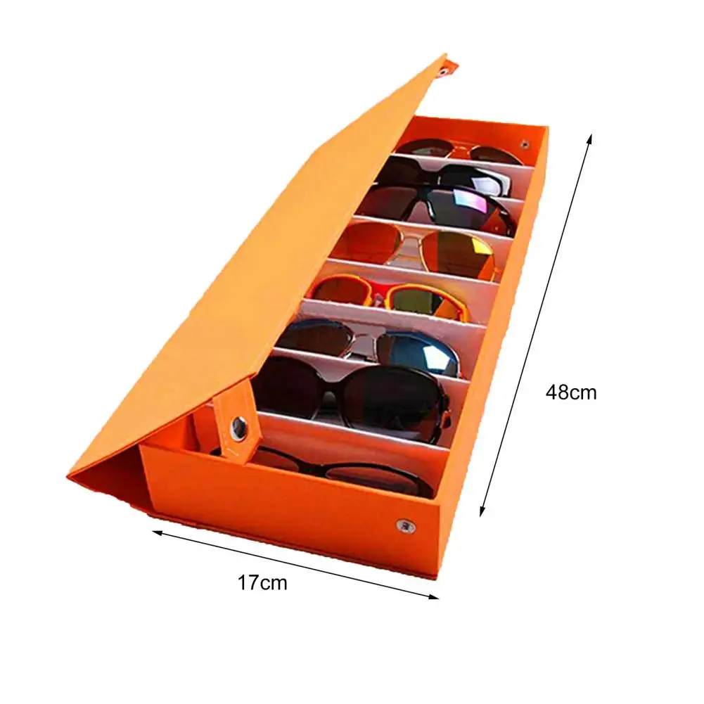 

8 Grid Sunglass Glasses Storage Case Eyeglasses Display Glasswear Box Tidy Tool Sunglass Glasses Storage Case Eyeglasses Display