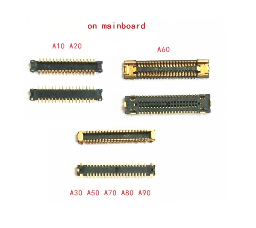 Коннектор для Samsung A10 A20 A30 A40 A50 A60 A70 A705 A80 A805 A90 A905 10 шт.|Шлейфы мобильных телефонов| |