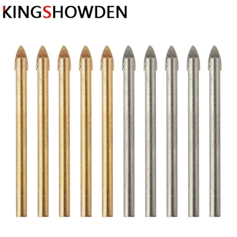 Сверло из титана и керамики твердосплавная насадка 6 мм для сверления металла