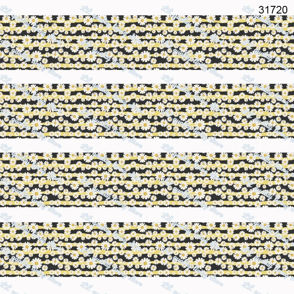 Полосатая лента WL в виде цветочной маргаритки бант для упаковки подарков