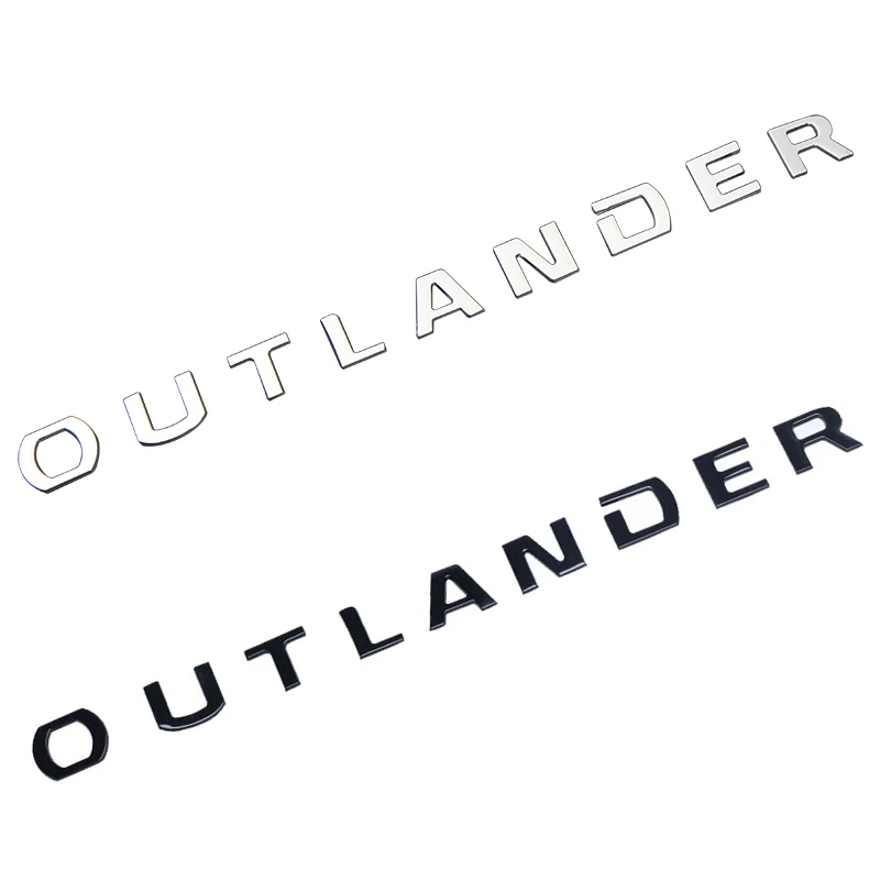 

OUTLANDER наклейка на переднюю крышку двигателя для Mitsubishi Outlander