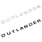 OUTLANDER наклейка на переднюю крышку двигателя для Mitsubishi Outlander