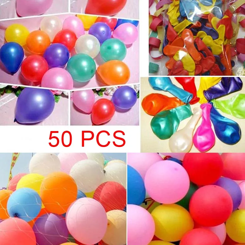 

50Pcs Latex Wedding Party Balloons Birthday Latex Pearl Balloons Decoration Supplies Festive & Party Supplies LBShipping