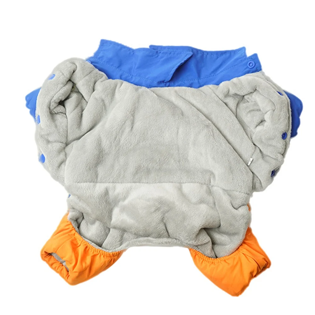 

Winter Dog Jumpsuit Sweater Windproof Padded Coat Yorkie Chihuahua Outfit Pet Puppy Jacket For Small Medium Dogs Ropa Perro
