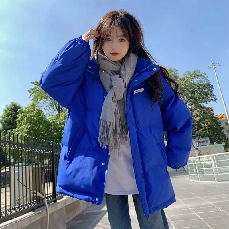 

Модная брендовая хлопковая куртка для женщин 2021 зимняя утепленная женская хлопковая куртка