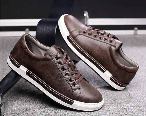 

6067-Summer new shoes men's tide shoes casual shoes Korean men's shoes leather shoes