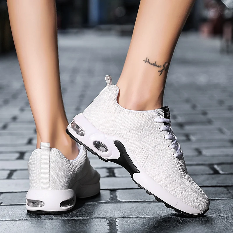 Tenis Feminino 2020 New Women Breathable Sport Shoes White Women Tennis Shoes Female Stability Athletic Sneakers Trainers 35-42