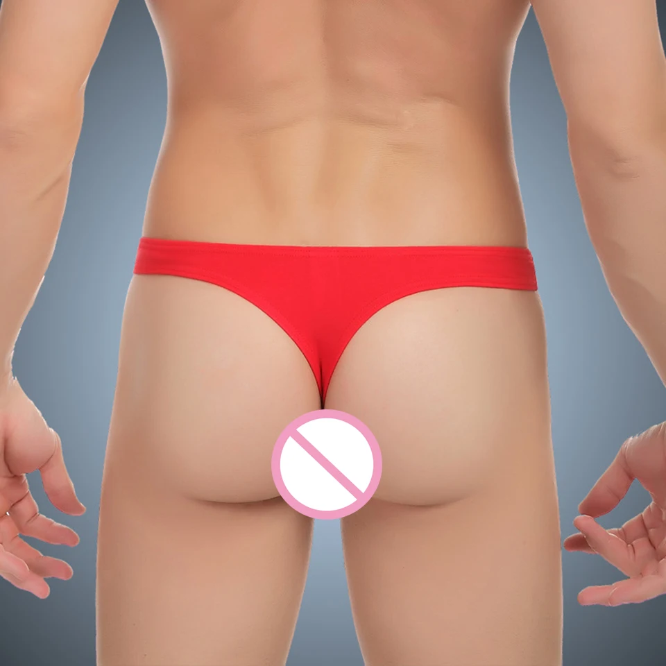 Fashion Men's Underwear T-Back G-String Briefs Sexy lingerie Breathable Tanga Hombre Thong Male Gay Bikini Men |