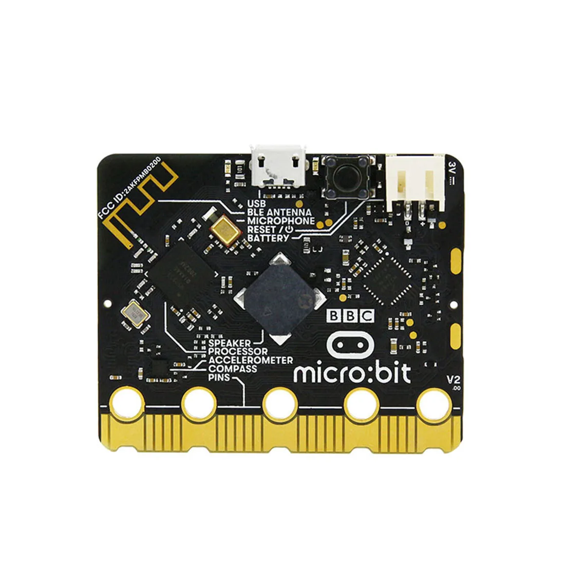 

Micro: Bit V2 Motherboard Python Graphical Programming Entry V2.0 Kit Training Toy For Children Educational Toys Birthday Gift