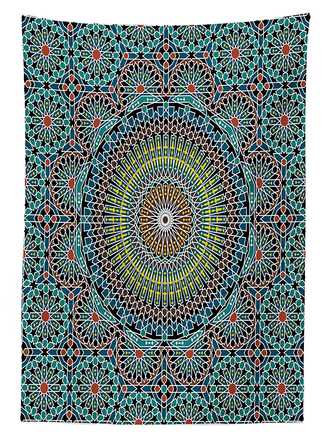 Геометрический чехол для обеденного стола кухни|Скатерти| |