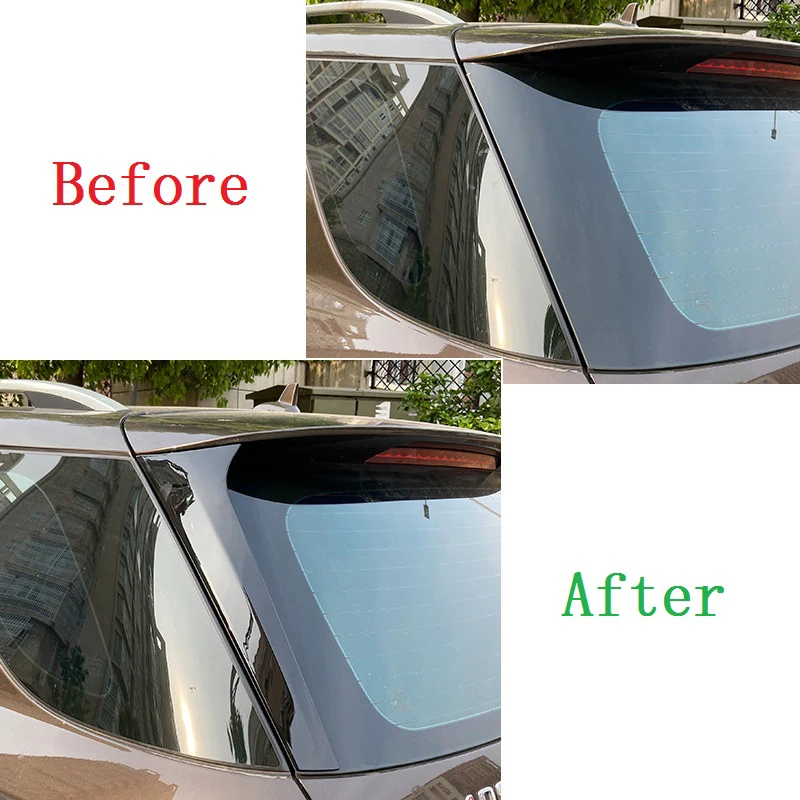 

Gloss Black Rear Side Wing Roof Spoiler Stickers Cover Trim For Mercedes Benz ML GLE Class W166 2012