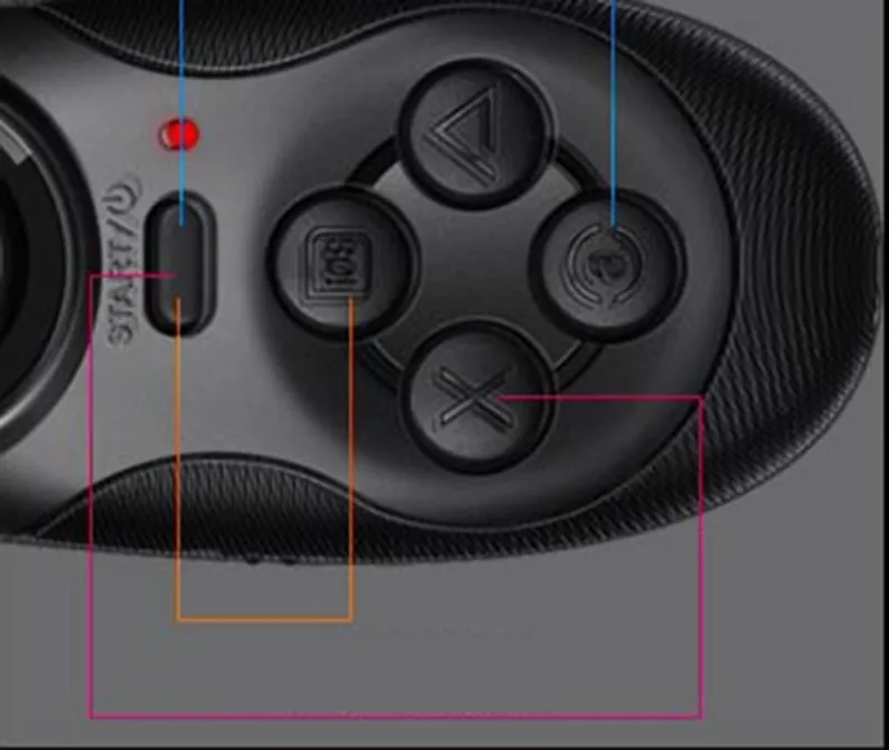 Мини беспроводной Bluetooth игровой контроллер джойстик игровой геймпад для Android/iOS мобильный смартфон для iPhone для samsung
