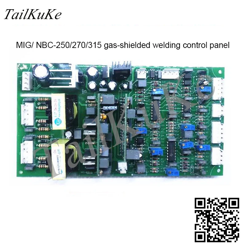MIG/NBC 250/270/315 газовый экранированный сварочный аппарат панель управления газовым