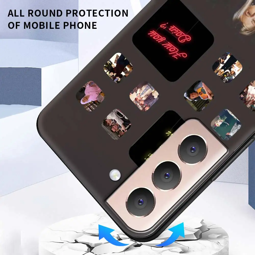 

Silicone Case Coque For Samsung Galaxy S21 Ultra S20 FE 5G S10e S10 S8 S9 S20 Plus S7 Friends TV Show Soft Shell Cover Fundas