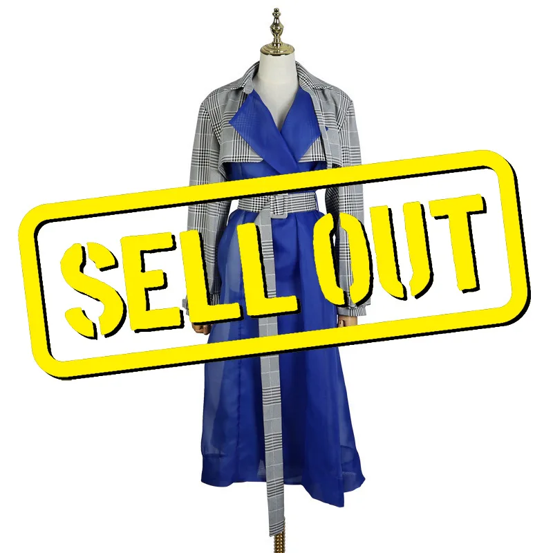 LANMREM 2020 новинка модный прозрачный из органзы свободный квадратный в клетку Тренч