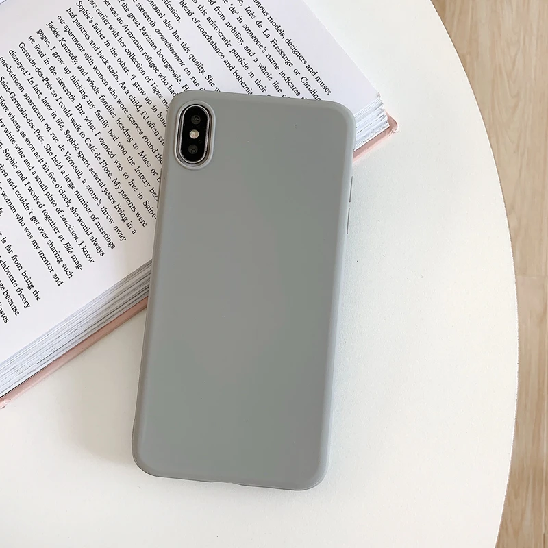 Карамельный цвет чехол для телефона для Xiomi Redmi 6A 7 7A 8A A1 A2 K20 CC9 CC9E Примечание 6 7 8 Pro Чехол Мягкий силиконовый Цветной чехол на заднюю панель телефона чехол