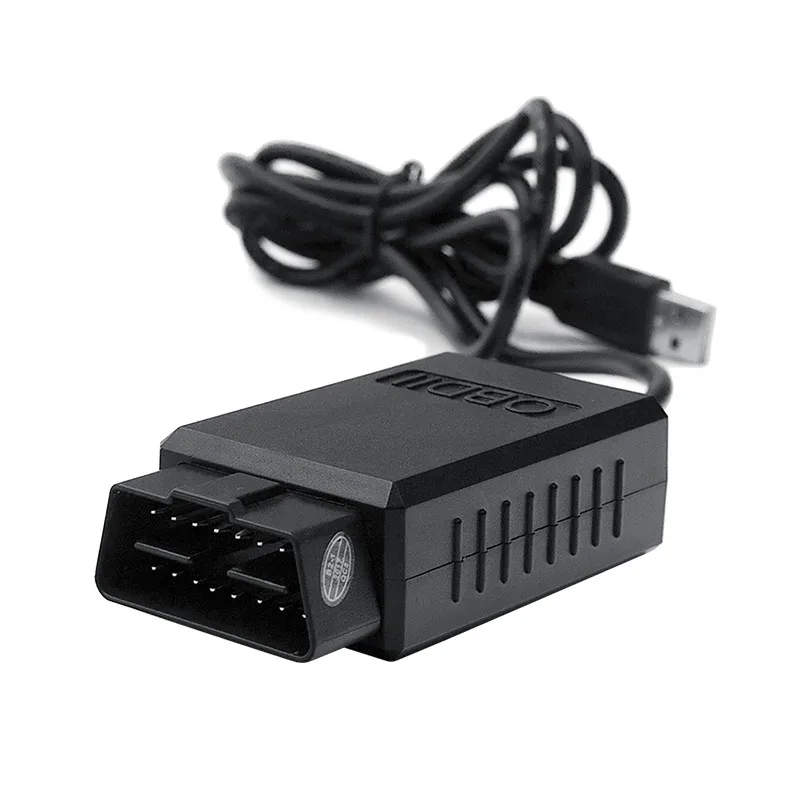 Лучшая цена ELM327 HW V1.5 SW V2.1 автомобилей Авто сканер штрих код ридер ELM 327 USB интерфейс