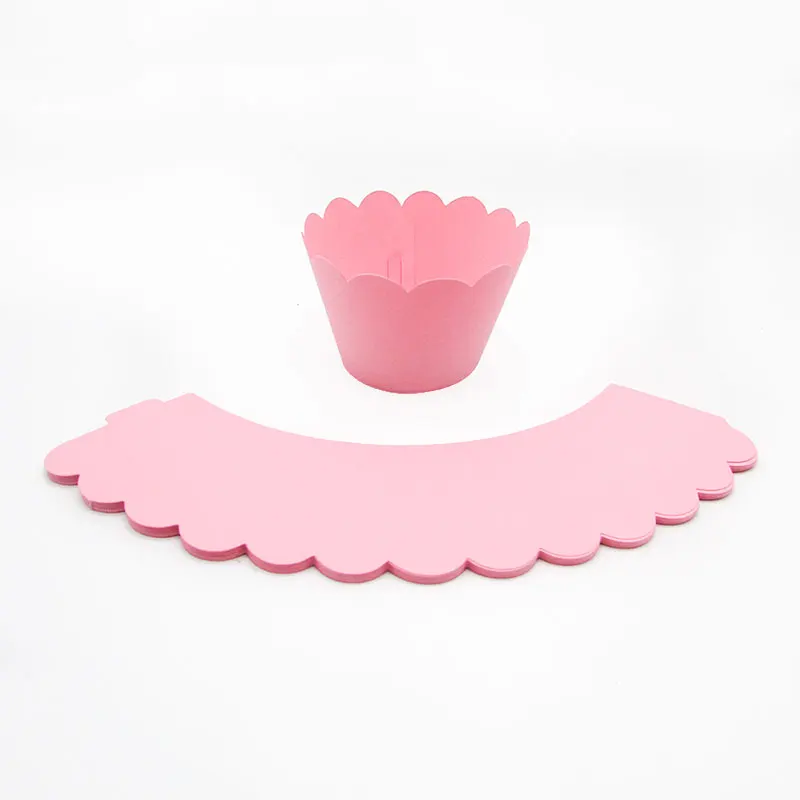 pink x12pcs 12 шт. полосатая обертка для кексов без Топпер для торта для свадьбы, дня рождения, вечеринки, конфет, украшения, цирк - Цвет: pink x12pcs