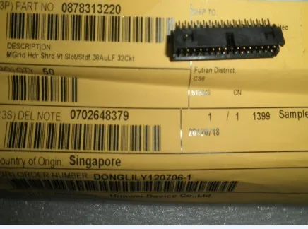 

10pcs/lot 878313220 0878313220 87831-3220 32P 180 DC3 Connector