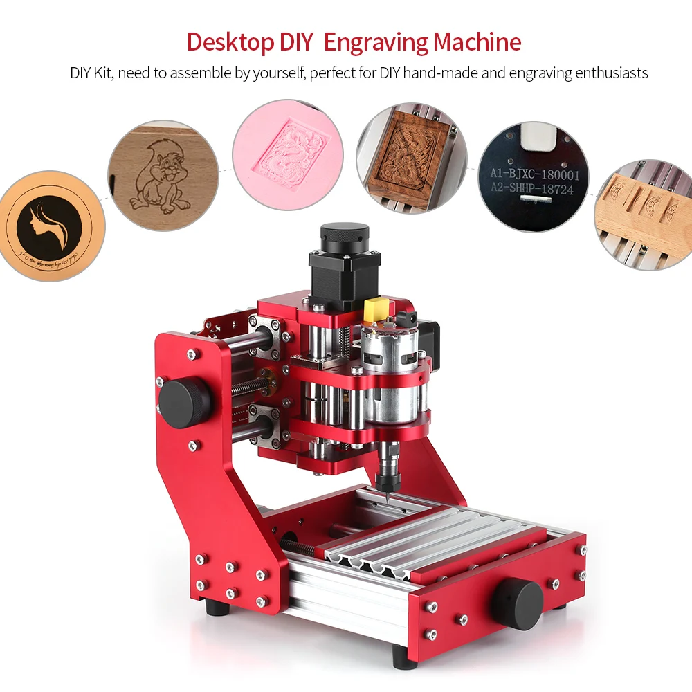 Мини фрезерный станок с ЧПУ 1310 CNC для гравировки металла набор PCB фрезерования
