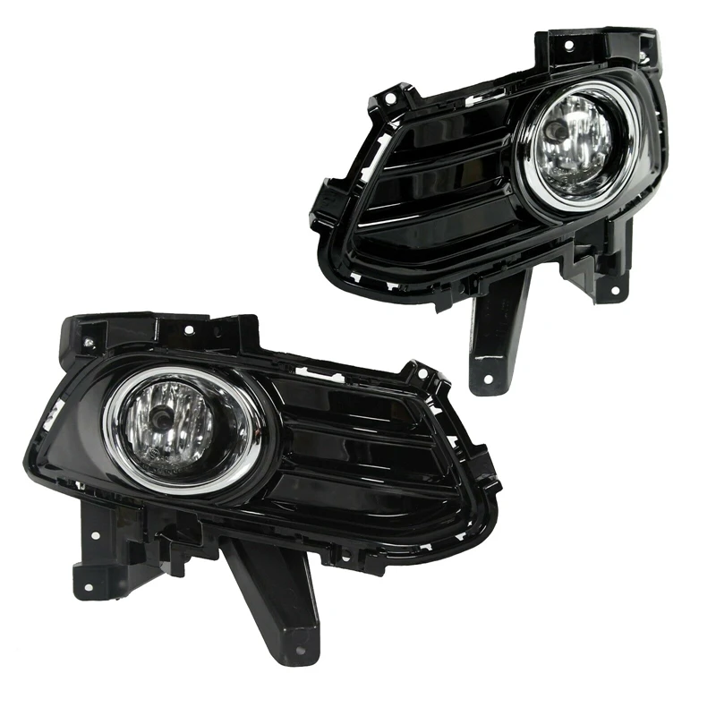 

for 2013-2016 Ford Fusion/Mondeo Pair Front Bumper Fog Light Lamp with Bulbs & Bezel Brackets Assembly
