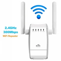unique wireless repeater wifi router 300m signal amplifier extender 2 antenna router signal amplifier suitable for home office