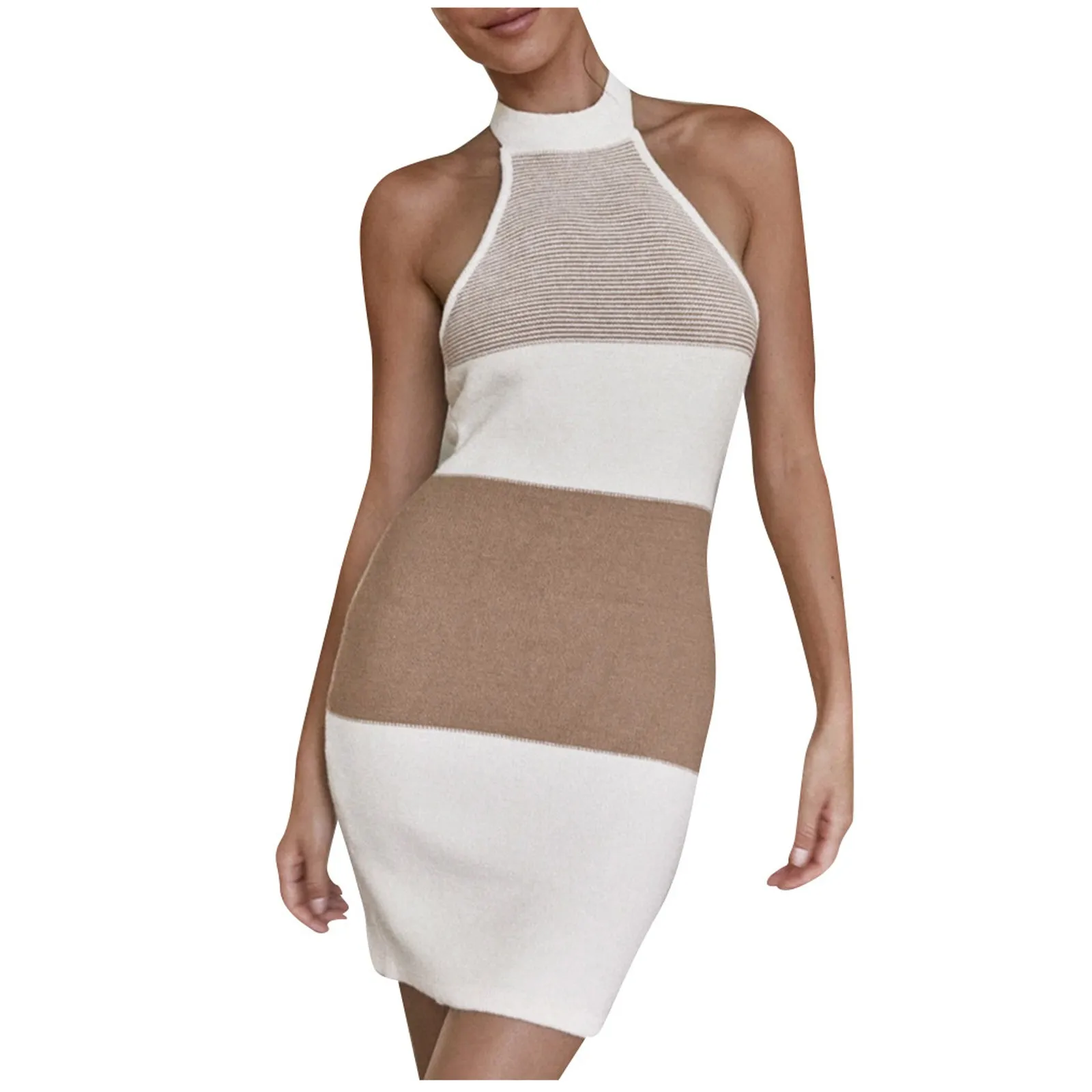 

High Street Sleeveless Striped Elegant Dress Pockets Pullover O-neck Dress Women Summer Bohemian Dress For Women Vestidos De Muj