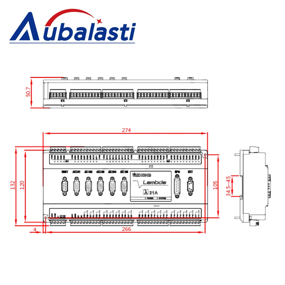 5-осевая система управления Aubalasti Weihong CNC Клеммная панель lambda da21a управление с ЧПУ