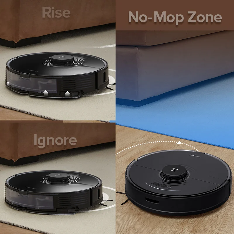 

Black Roborock S7 Best Vacuum Cleaner Robot Cordless Smart Sonic Wet Dry Mopping Sweeping Ultrasonic Carpet Home Appliance Floor
