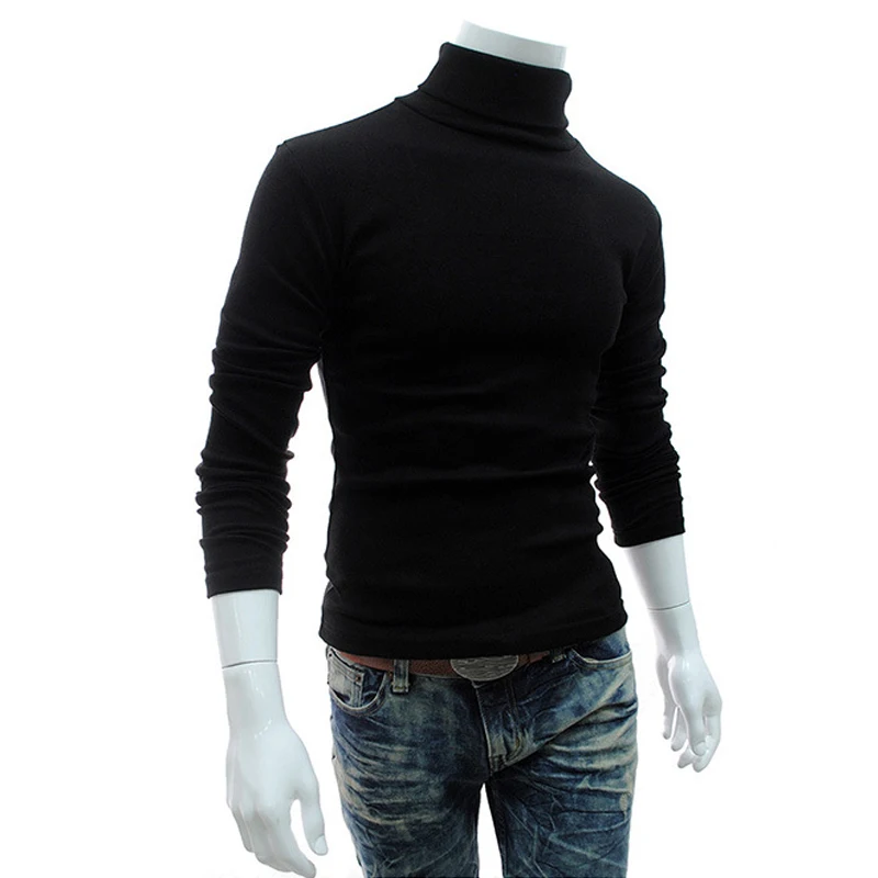 Весна-Осень 2020 мужские пуловеры свитера водолазка вязаный свитер для мужчин