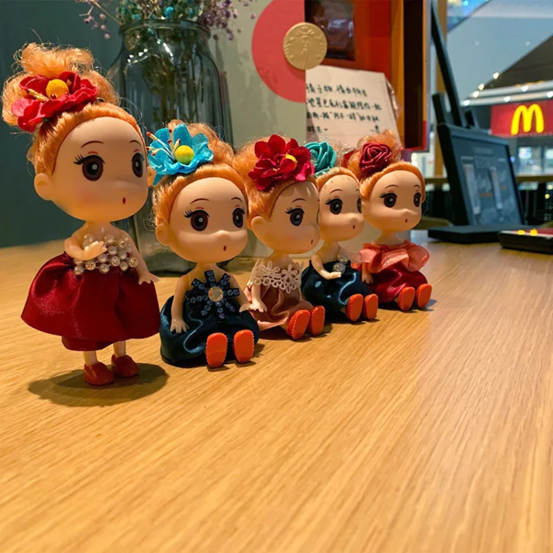 2019 Модные Мини куклы 12 см для девочек милые красивые платья игрушки детей