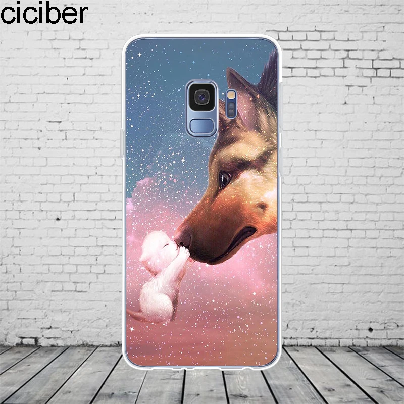 WM04992 С изображением животных, котов Крышка для samsung Galaxy S10 S5 S7 S8 S9 Edge Plus S10 S10e S10+ чехол для телефона для Galaxy Note 10 9 8 5 4 3 Plus TPU - Цвет: WM04992