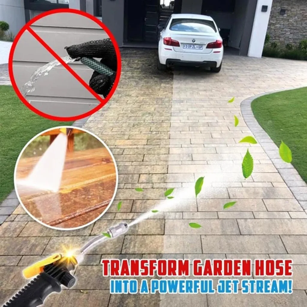 

In stock Dual High-Pressure Washer Nozzle Washing Water Power Washer Air Conditioning Ran garden jardin капелнй полив для сада
