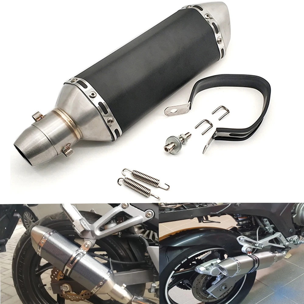 Для Kawasaki z 750 1000 900 800 250 650 sx выхлопная труба мотоцикла модификация выхлопной трубы