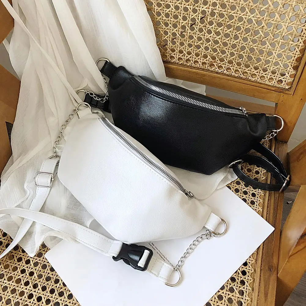 

Лидер продаж, однотонные поясные сумки, забавные нагрудные мессенджеры на плечо, кожаный повседневный поясной кошелек, для отдыха и Повседн...