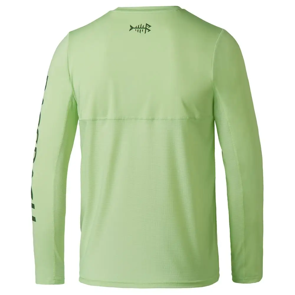 Футболка Bassdash UPF для мальчиков и девочек эффективная футболка с длинным рукавом