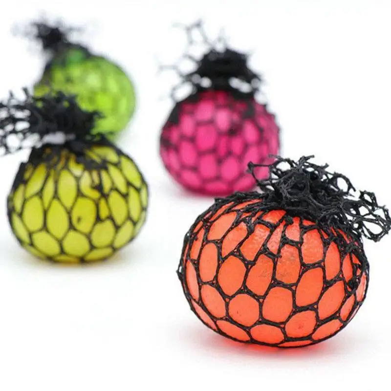 

Colorful Grape Ball Antistress Toys Squish Toy Squeeze Relief Anti-stress Kids Funny Things Prank Jokes for Adults Gifts