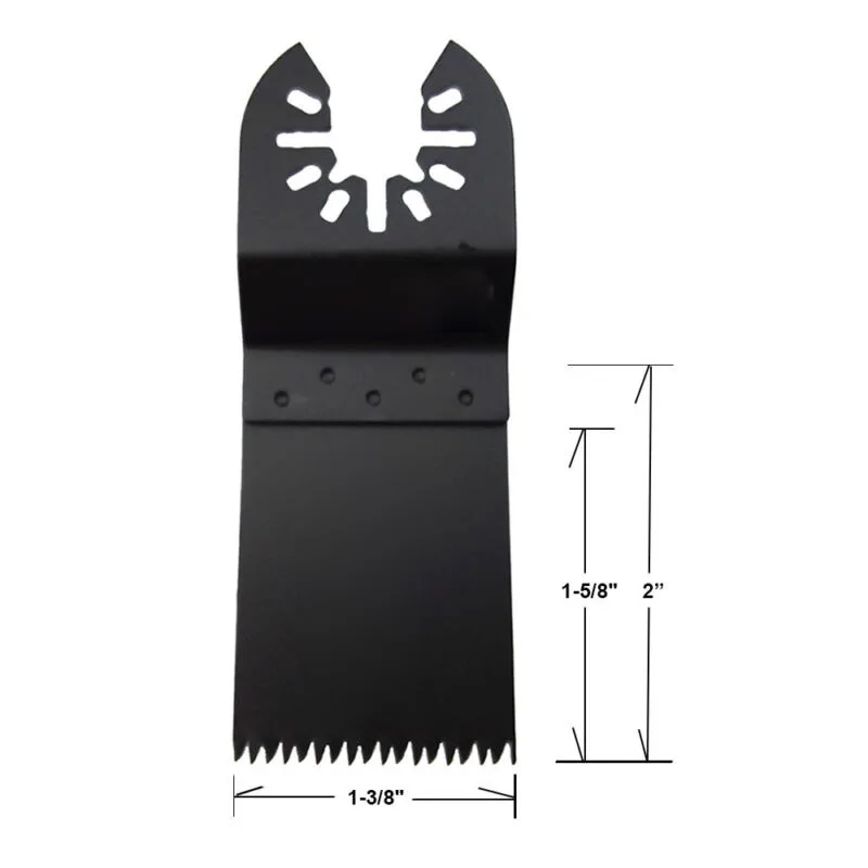 18pcs/Set Bi Metal Soft-Metal Oscillating Multi Tool Accessories For Fein Plumbing And Cutting |