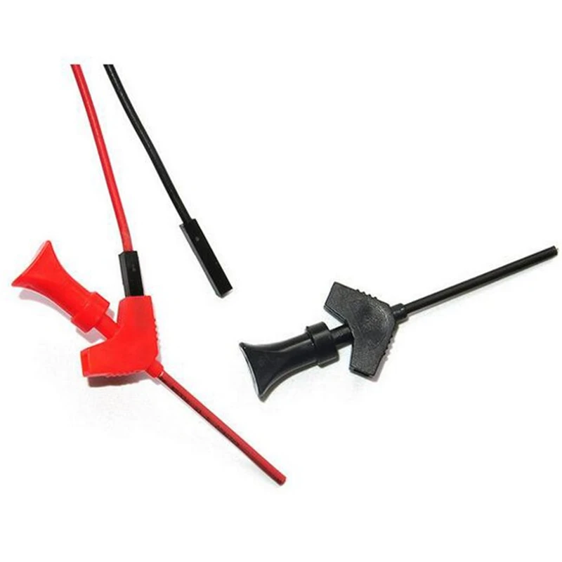 P5003 10Pcs Mini Grabber Smd Ic Test Hook Clip Jumper Probe Logic Analyzer Testing Accessories |