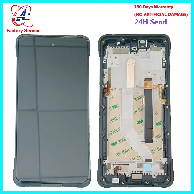 For Ulefone Armor 10 LCD Screen Display+Touch Screen Digitizer Sensor Assembly Replacement With Frame 6.67 Inch