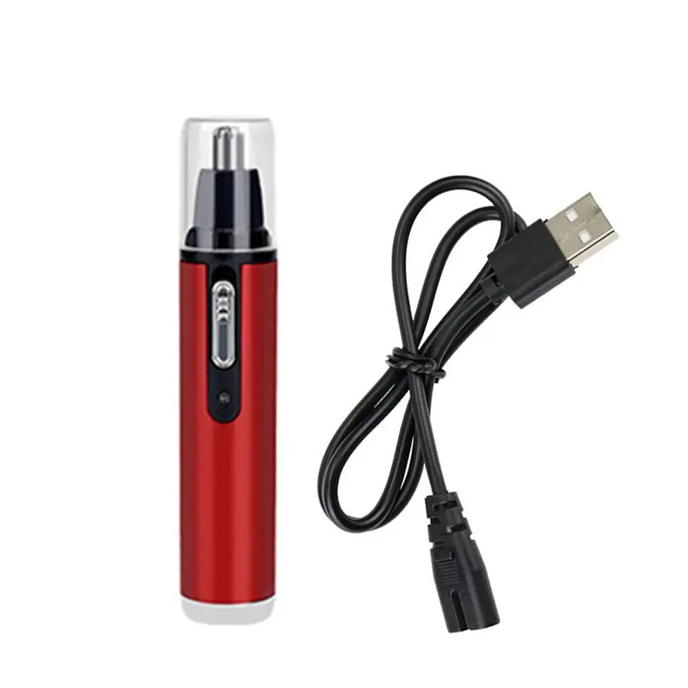 Перезаряжаемый через USB триммер для волос в носу Безопасный инструмент стрижки