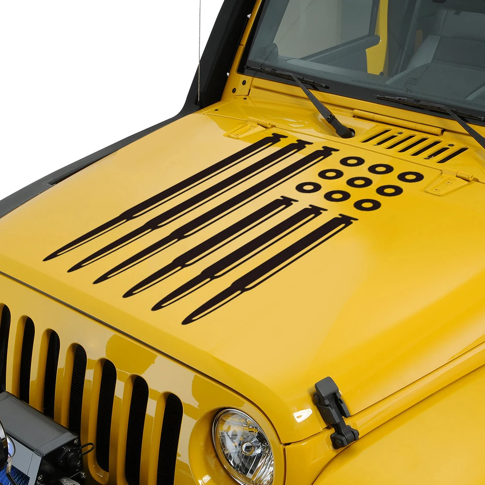 Накладка на капот автомобиля Стикеры Авто DIY Виниловые Наклейки тюнинг