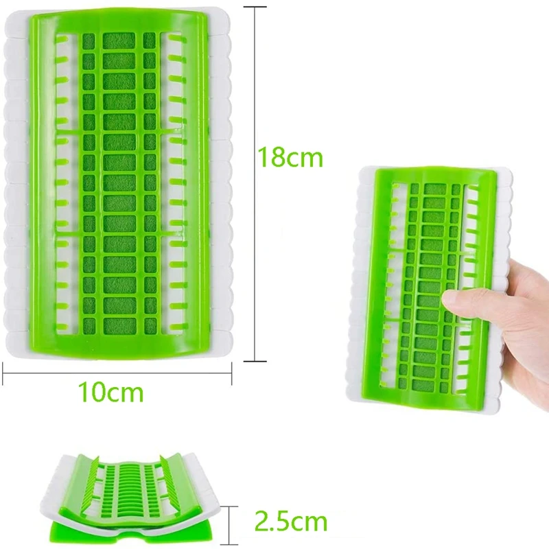 2 Pieces Floss Organizer Embroidery Kit Cross Stitch Tool 30 Positions Thread Organizers Sewing | Дом и сад