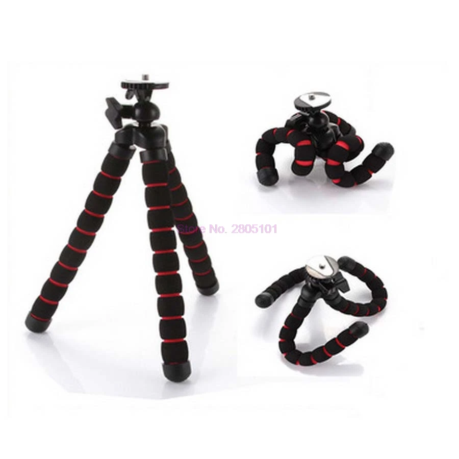 

20pcs Octopus Tripods Stand Spider Flexible Mobile Mini Tripod Gorillapod For iPhone GoPro Canon Nikon Sony Camera Table Desk