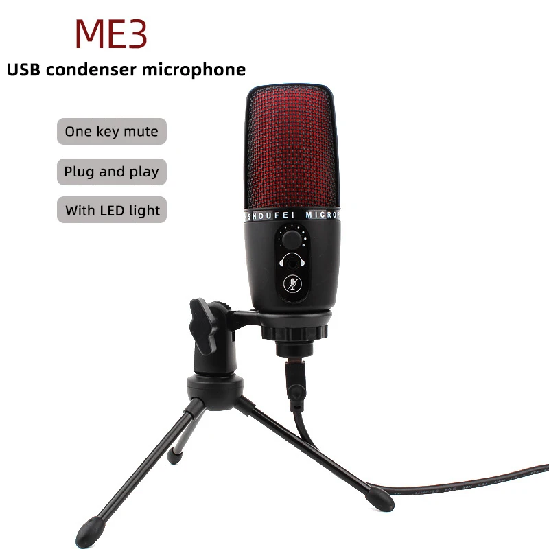 

USB конденсаторный микрофон профессиональный звук компьютерное студийное оборудование Конференц-Запись микрофон для микростудии