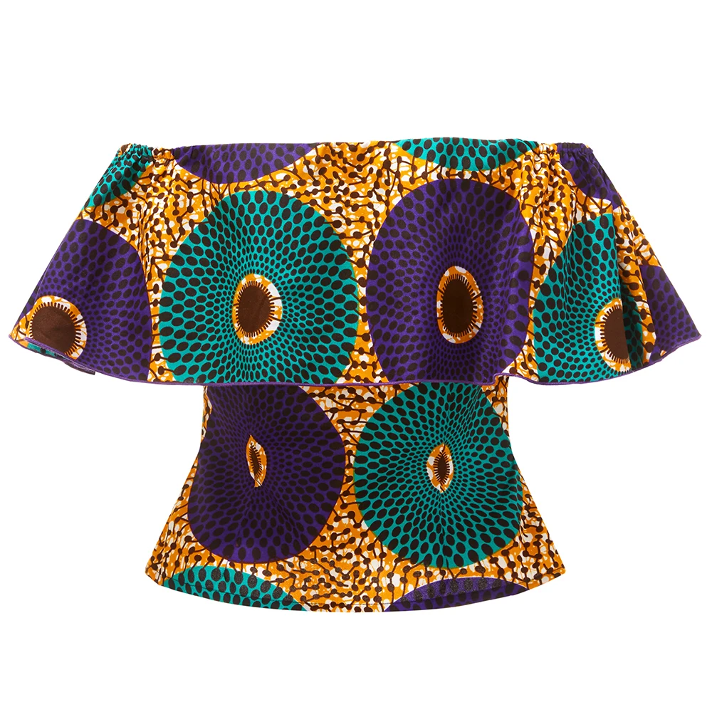 Африканская одежда для женщин модный топ традиционная Африканский женский на