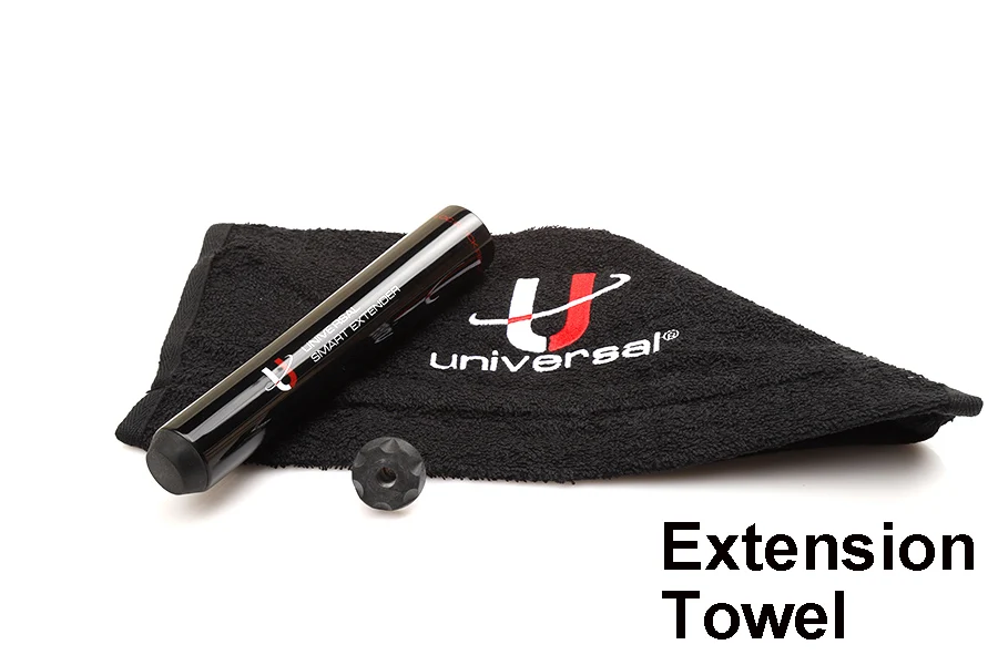 Extension-and-Towel Универсальный бильярдный удлинитель кий для пула, удлинитель Профессиональный снукер кий Расширенный рукав расширение бильярдные аксессуары - Цвет: Extension-and-Towel