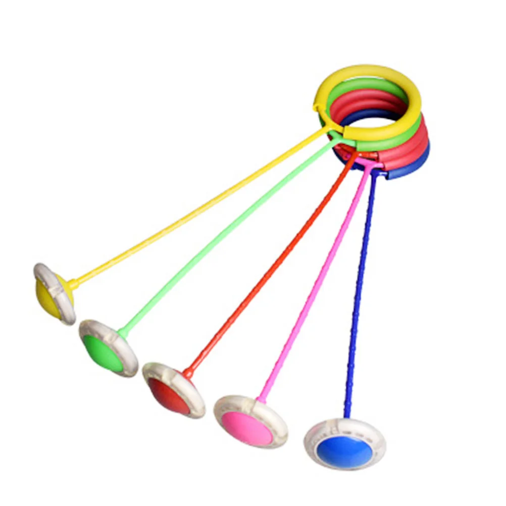 

Светящиеся Детские одноногие прыжки цветные яркие светящиеся для фитнеса для танцев случайный цвет