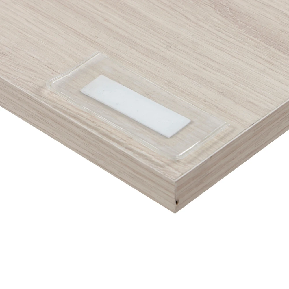 

Clear Plastic Shelf Label Holder Wood Shelf Sign Ticket Holder Adhesive Mounting Shelves Data Strip Vinyl Pocket